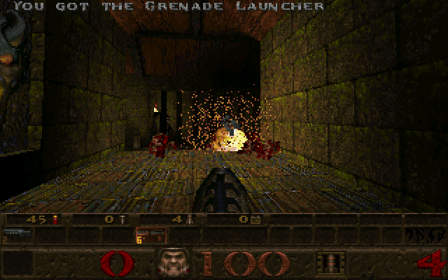 Quake atari screenshot
